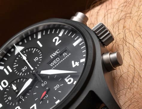 iwc pilot chronograph top gun replica|iwc top gun double chronograph.